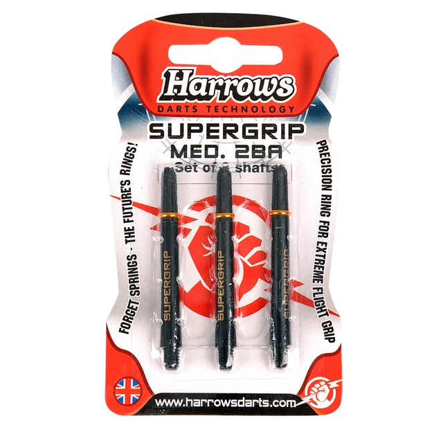 Harrows Supergrip Shaft - schwarz