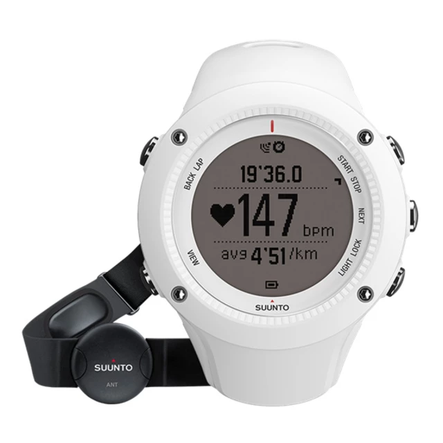 Sporttester Suunto Ambit2 R (HR) - bílá - bílá