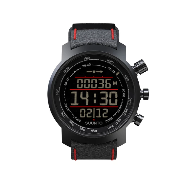 Outdoorový computer Suunto Elementum Terra N/ Black/Red leather - 2.akosť