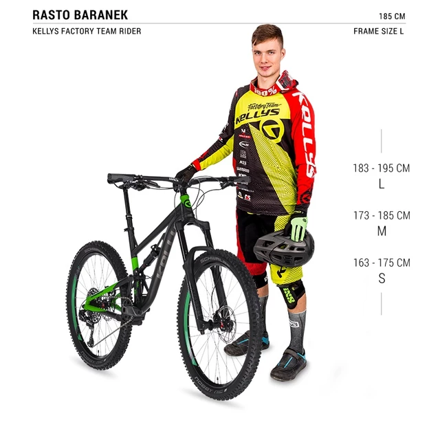 Celoodpružené kolo KELLYS SWAG 10 27,5" - model 2018