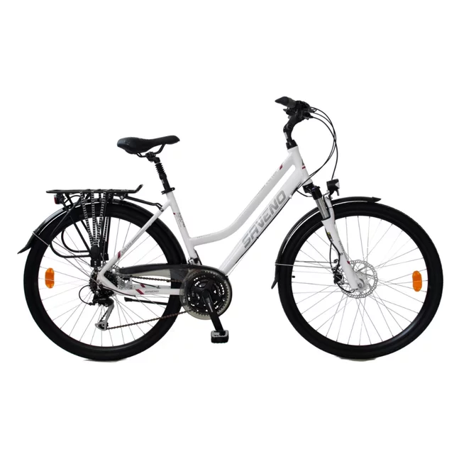 Dámské trekingové kolo Saveno Exeter Lady 28" - model 2025 - bílá