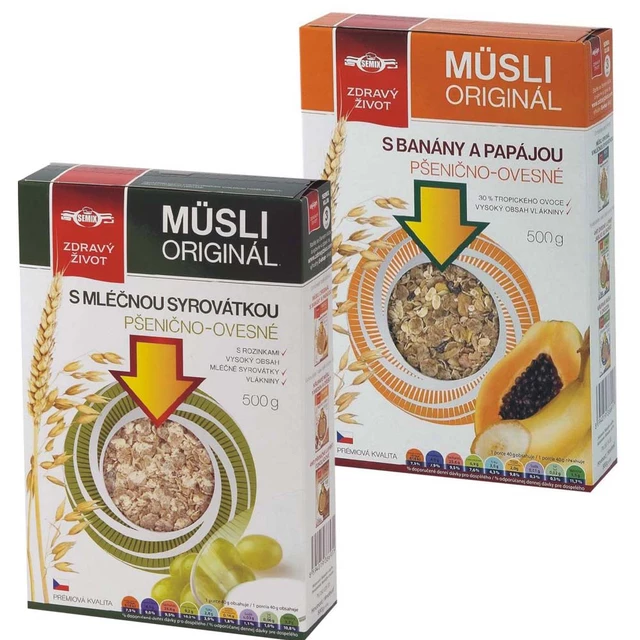 Sypané müsli prémiové kvality