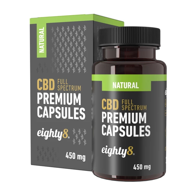 CBD tabletky Eighty8 Cbd & Piperine, 30 tabliet