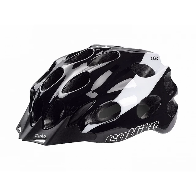 Bicycle Helmet CATLIKE Tako - White-Black-Red - Black-White