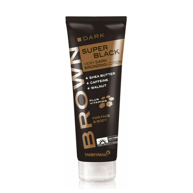 Tanning Lotion Tanny Maxx Brown Super Black Very Dark 250 ml