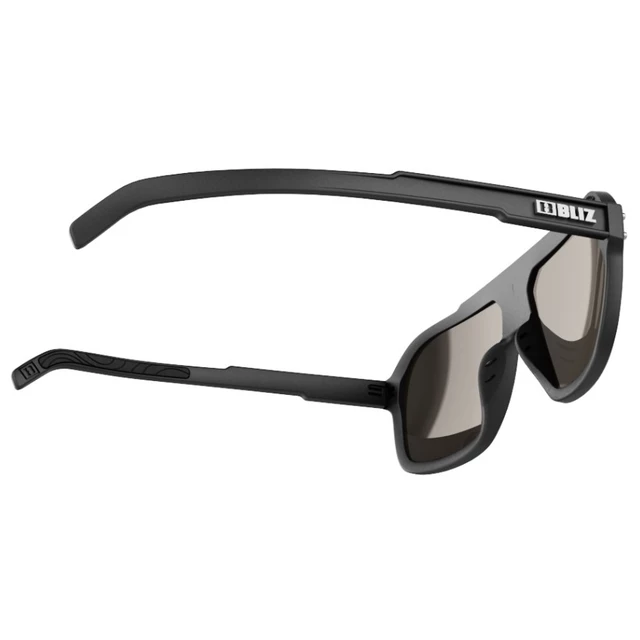 Bliz Targa Sonnenbrille - schwarz mit schwarzen Gläser