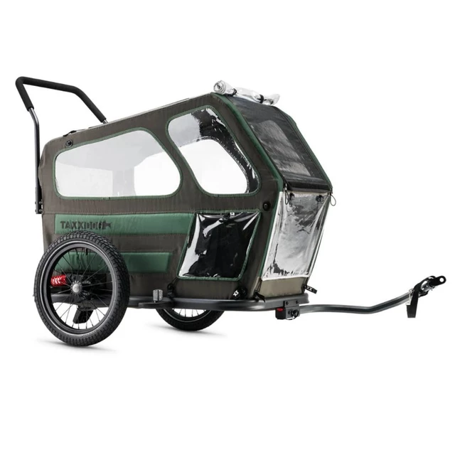 Dog Bicycle Trailer TaXXi M Dark Gray/Dark Green