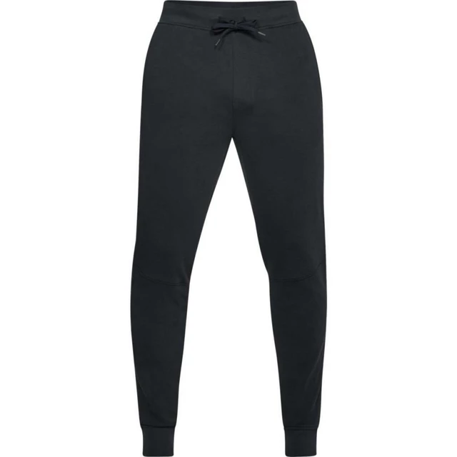 Pánske tepláky Under Armour Threadborne Terry Jogger - Charcoal Medium Heather - Black/Black