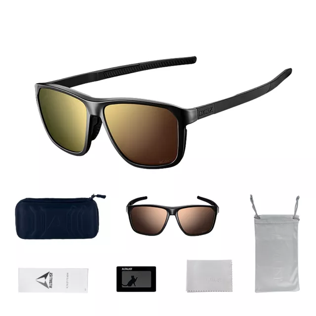 Polarized Sunglasses Altalist Kay L1 - bílá se stříbrnými skly