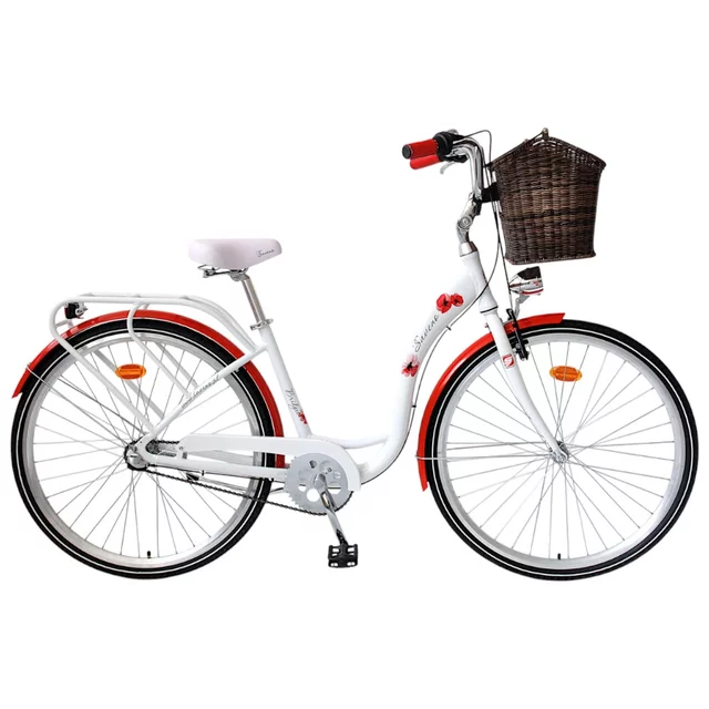 Urban Bike Saveno Bridget 28” – 2025 - White - White