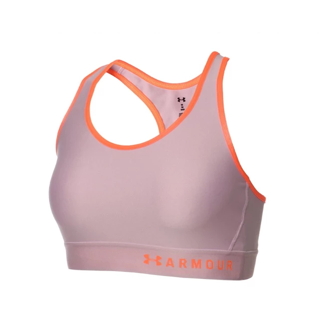 Women’s Sports Bra Under Armour Mid Keyhole - Rhino Gray