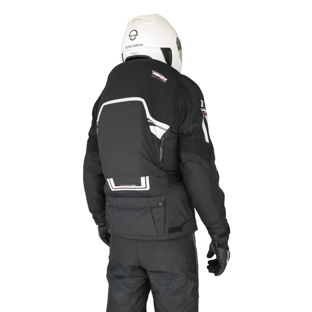 Helite Touring New Airbag-Jacke aus Textilmaterial schwarz