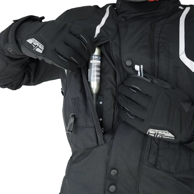 Airbag Jacket Helite Touring New Textile Black - L