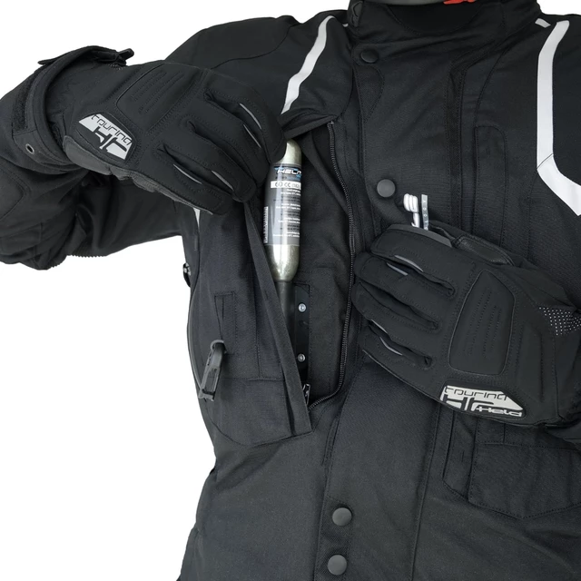 Airbag Jacket Helite Touring New Textile Black - 3XL