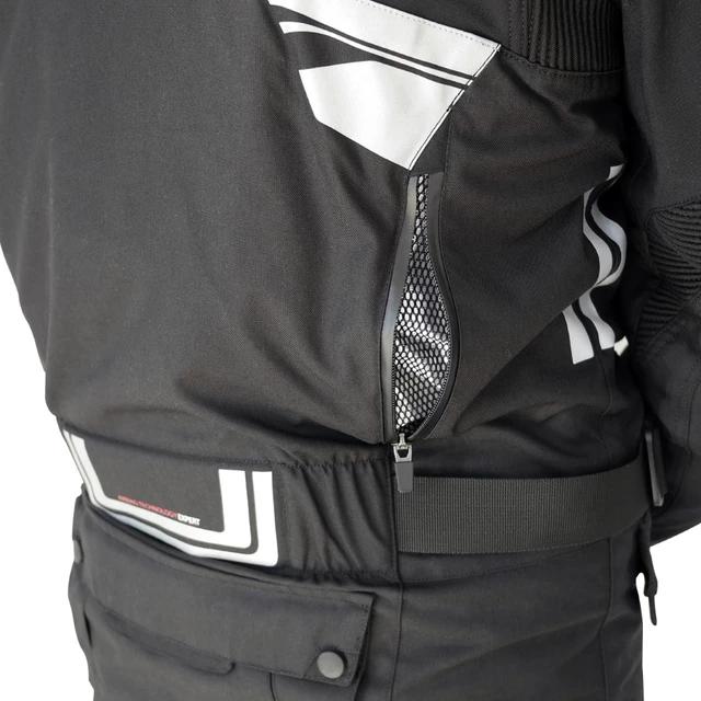 Helite Touring New Airbag-Jacke aus Textilmaterial schwarz - schwarz