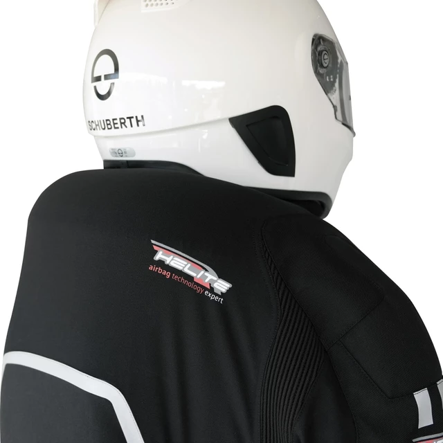 Helite Touring New Airbag-Jacke aus Textilmaterial schwarz