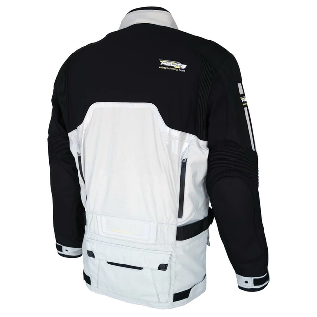 Airbag Jacket Helite Touring New Textile Gray - Light Grey