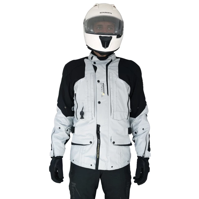 Airbag Jacket Helite Touring New Textile Gray - 4XL