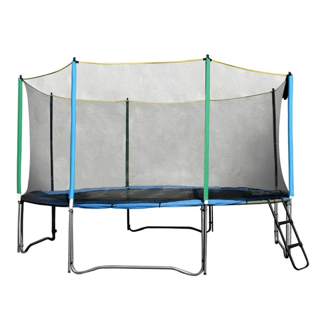 inSPORTline 430 cm Schutznetz für Trampolin + 8 Stangen