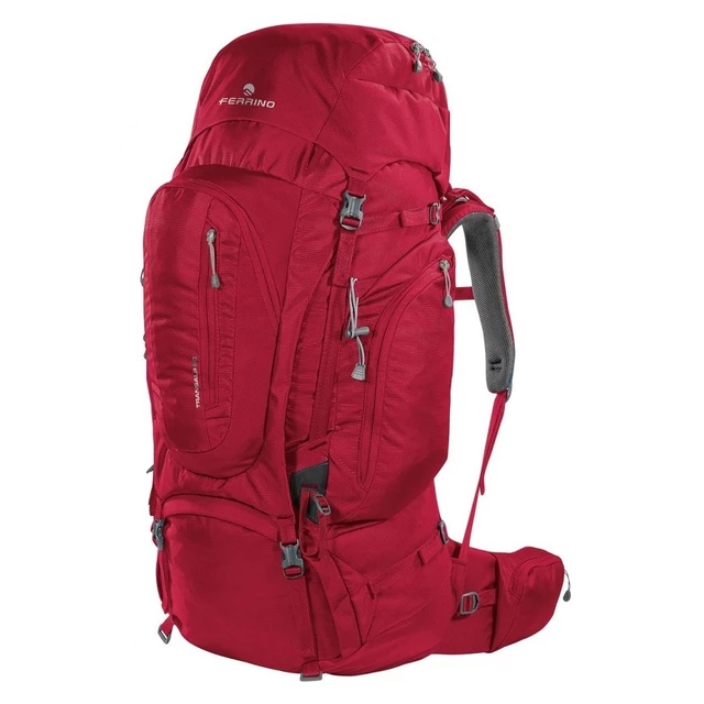 Tourist Backpack FERRINO Transalp 60 - Black - Red