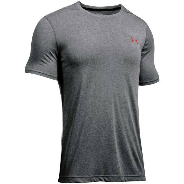 Pánske tričko Under Armour Threadborne Fitted SS - Red - Gray/Orange