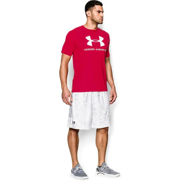 Pánské triko Under Armour CC Sportstyle Logo - True Gray Heather