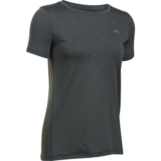 Dámske tričko Under Armour HG Armour SS - Charcoal Light Heather