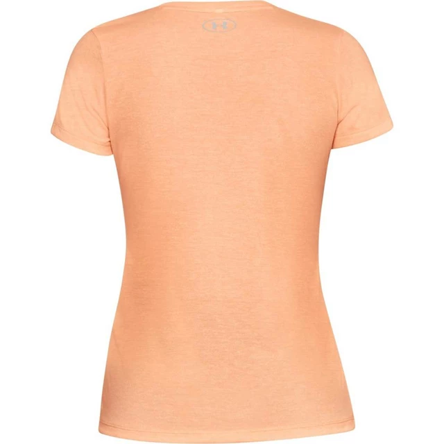 Dámske tričko Under Armour Threadborne Train SSV Twist - Peach Horizon /  / Ghost Gray