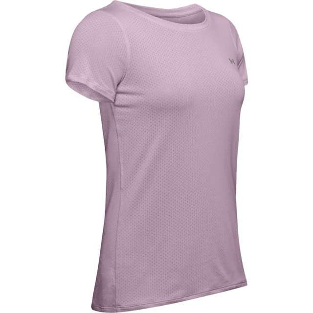 Women’s T-Shirt Under Armour HG Armour SS - Black - Pink Fog