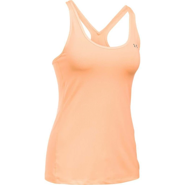 Dámske funkčné tielko Under Armour HG Armour Racer Tank - Orange Mandarin