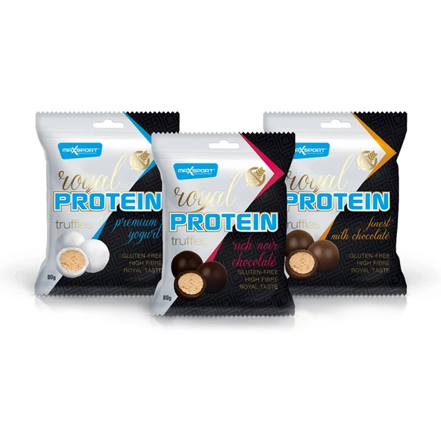 Proteinová pochoutka MAX SPORT Royal Protein Truffles 80g