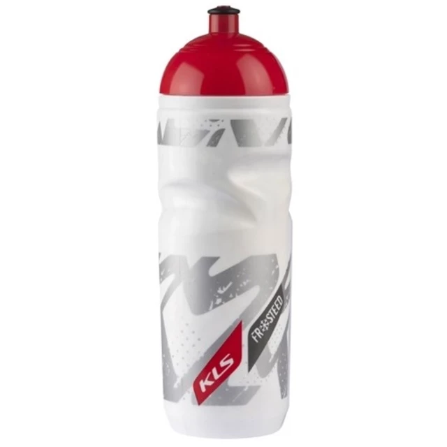 Cyklistická termo fľaša Kellys Tundra - bielo-červená - bielo-červená