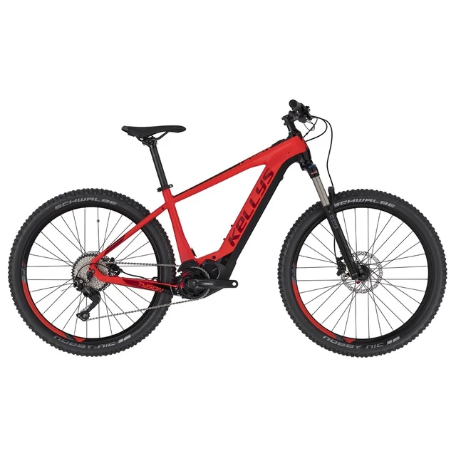 Mountain E-Bike KELLYS TYGON 50 27.5” – 2020 - Black - Red