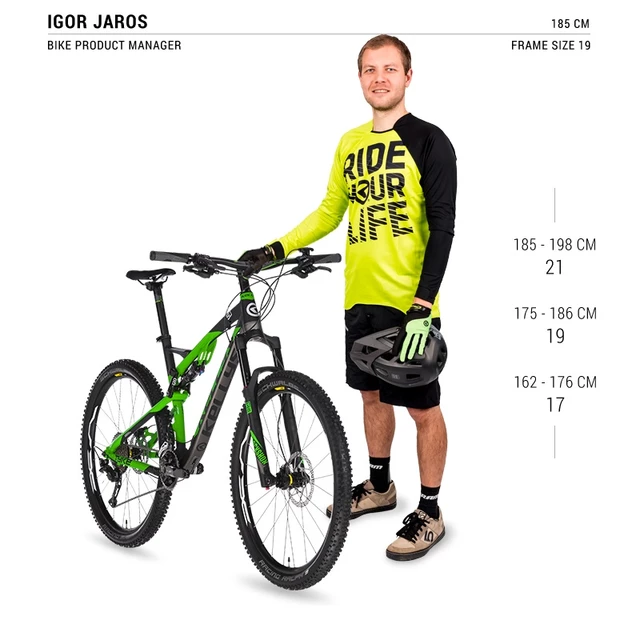 Celoodpružené kolo KELLYS TYKE 10 27,5" - model 2018