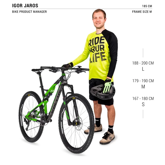 Celoodpružené kolo KELLYS TYKE 30 29" - model 2018