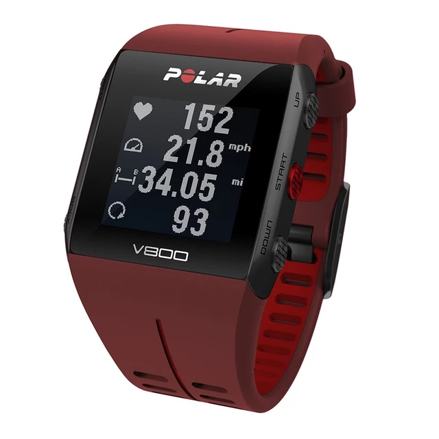 Sport Tester POLAR V800 HR - Blue - Red