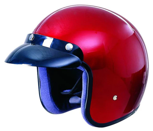 Moto prilba WORKER V500 - burgundy