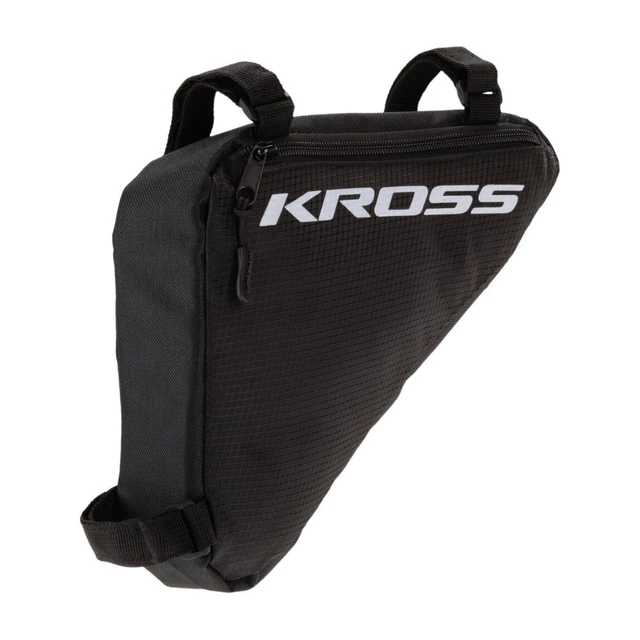 Rámová taška Kross TRIANGLE BAG - čierna - čierna