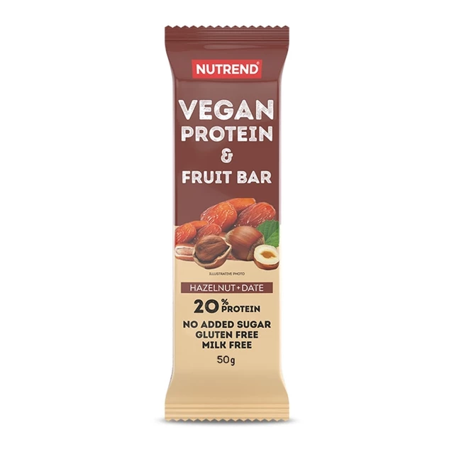 Proteinová tyčinka Nutrend Vegan Protein Fruit Bar 50g