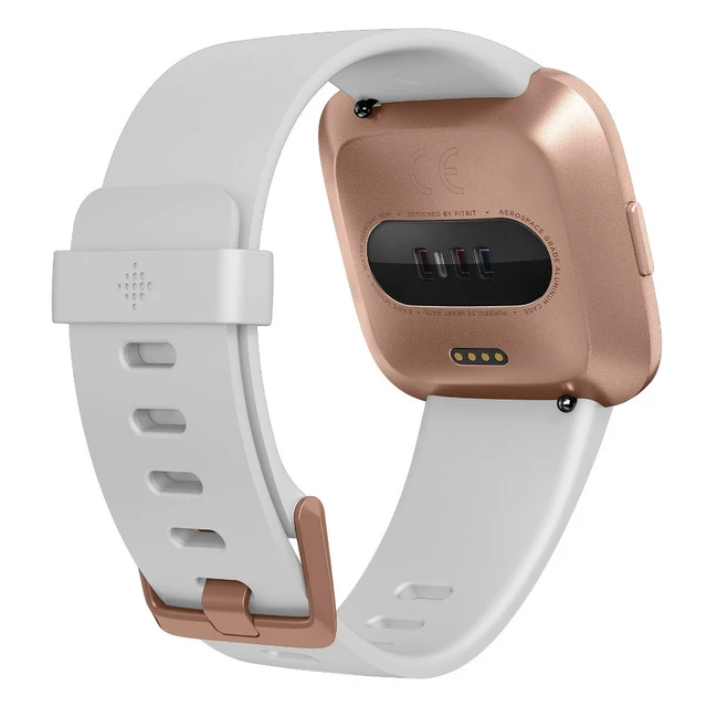Smart Watch FITBIT Versa White Band/Rose Gold Case
