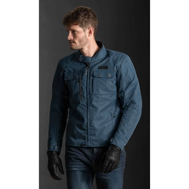 Men’s Motorcycle Jacket LS2 Vesta Man Blue - Blue