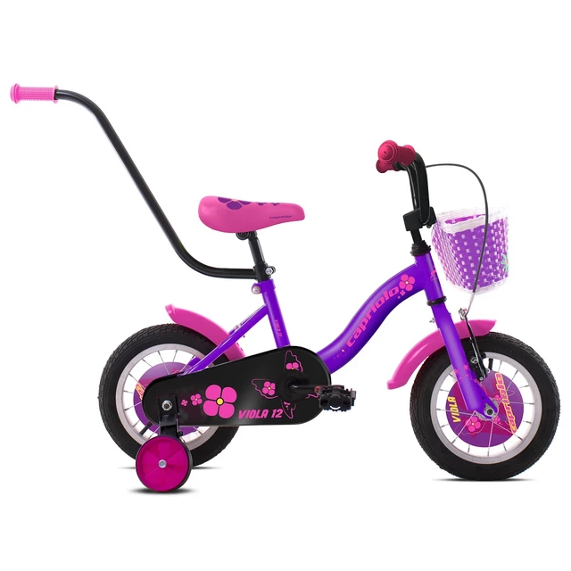 Children’s Bike Capriolo Viola 12” – 2020 - Pink - Purple