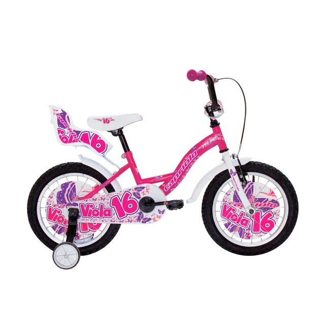 Children’s Bike Capriolo Viola 16” – 2017 - Purple - Pink