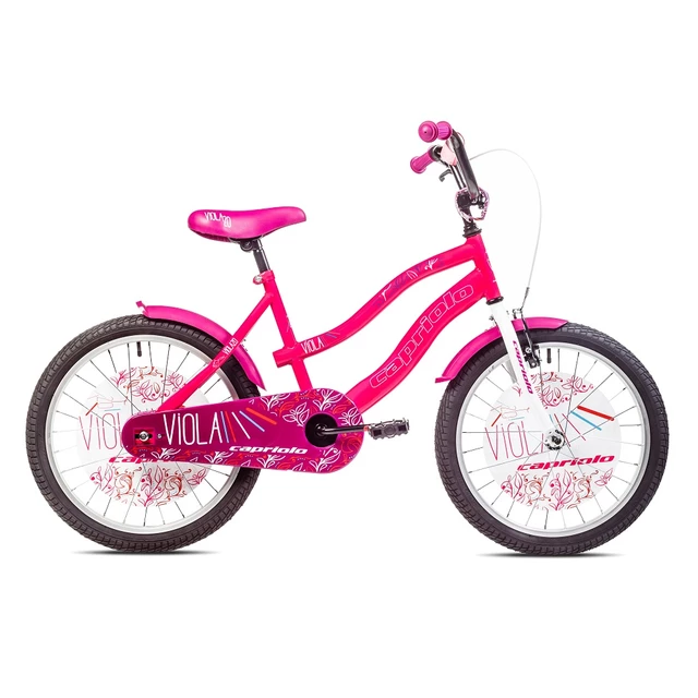 Rower dziecięcy Capriolo Viola 20" - model 2017 - Różowy - Różowy