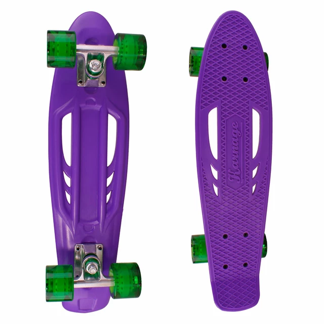 Pennyboard Karnage Standard Retro - Blue-Red - Purple-Green