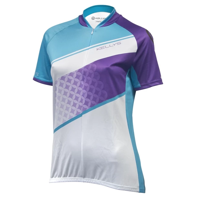 Kellys Jody Damen Fahrraddress - kurze Ärmel - Violet-Azure