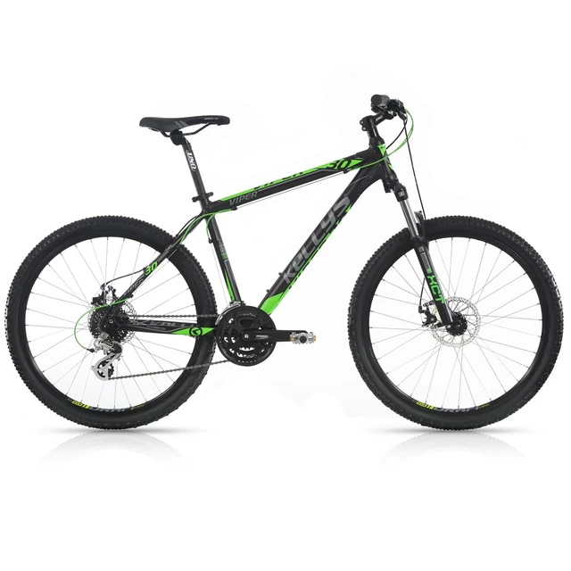 Horský bicykel KELLYS VIPER 30 26" - model 2017 - Black Green - Black Green