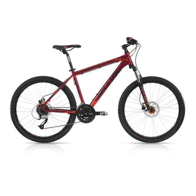 Horský bicykel KELLYS VIPER 50 26" - model 2017 - Red - Red