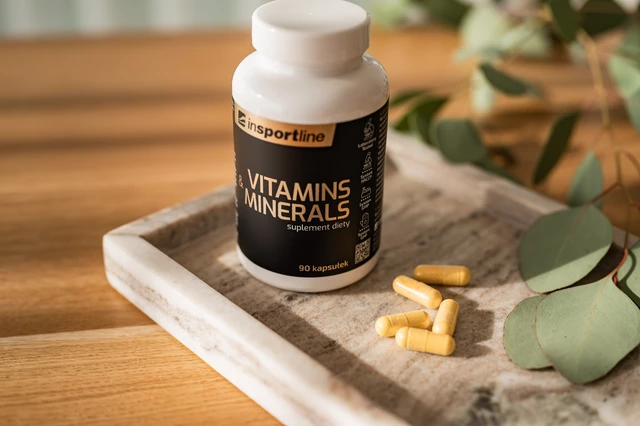 Witaminy i minerały inSPORTline Vitamins&Minerals 90 kapsułek