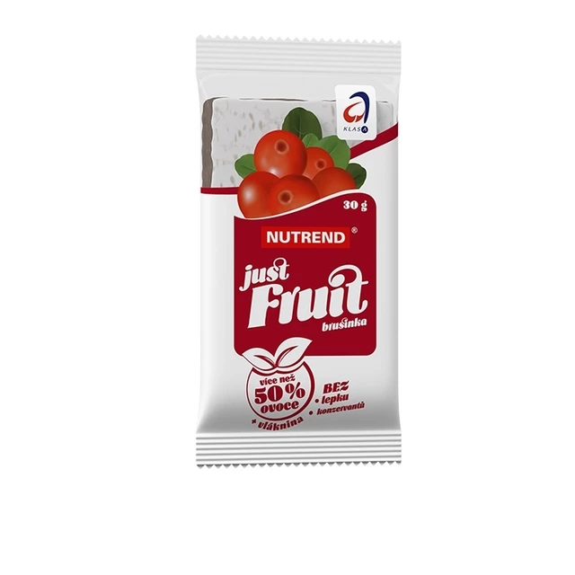 Tyčinka Nutrend Just Fruit 30 g